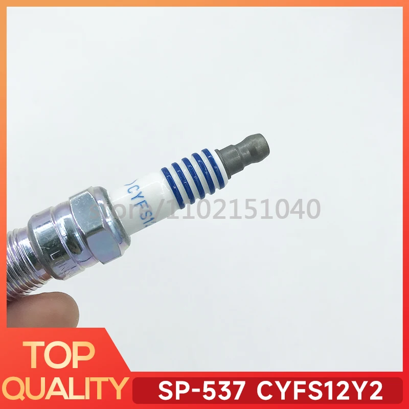 4pcs/lots SP-537 CYFS12Y2 Iridium Spark Plug For Ford Escape Focus Lincoln Mustang SP537 CYFS-12Y-2 LTR6AI8 LTR6AI-8 SP 537