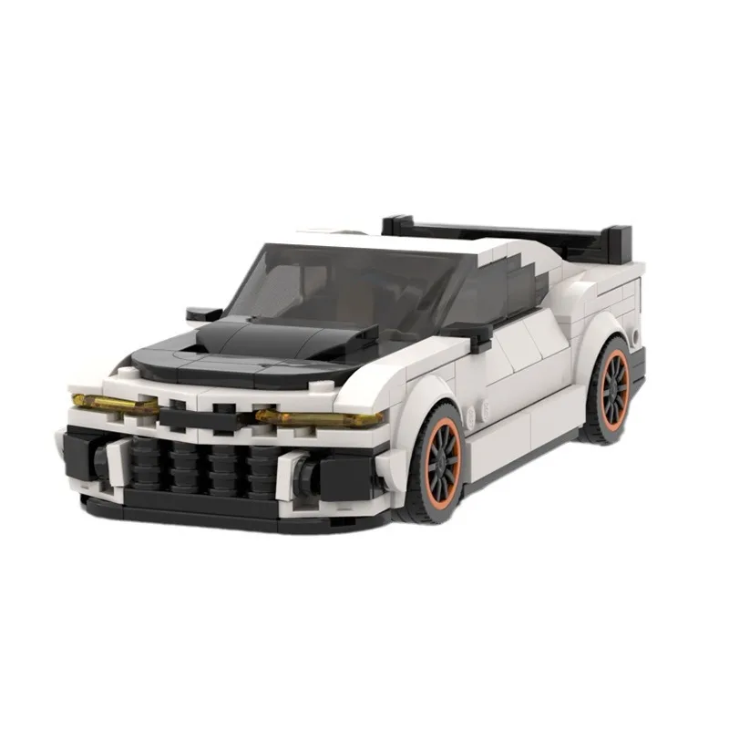 Camaro Chevroleted ZL1 City MOC Car Racing Building Block Speed Champions Super Race F1 Technical Vehicle brick Toy XMAS Gift