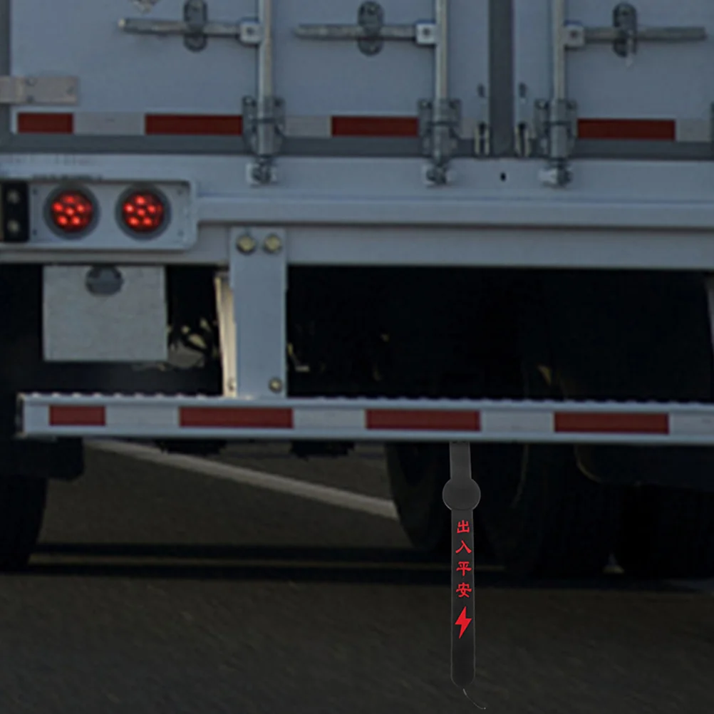 2Pcs Car Anti Static Grounding Strap Stainless Steel Static Discharge Belt for Safe Driving Experience for All Vehicles