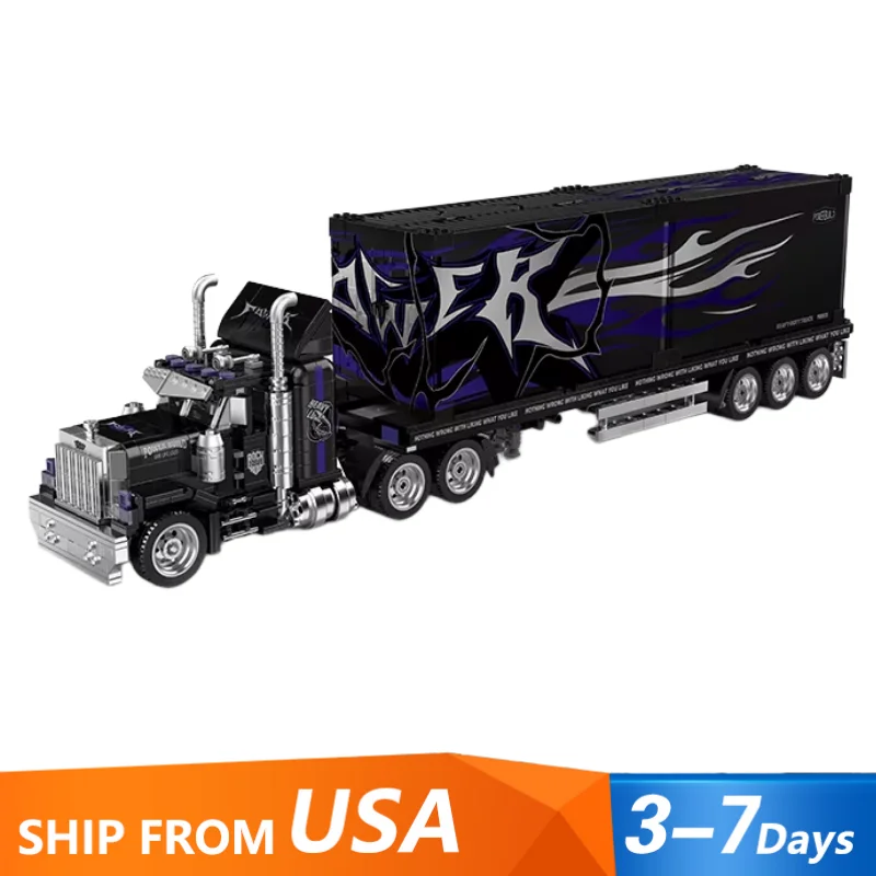 

1531 шт., технический американский ретро-трактор, набор строительных блоков для взрослых, сборка модели автомобиля, комплект игрушек «сделай сам», подарок для мальчиков и взрослых