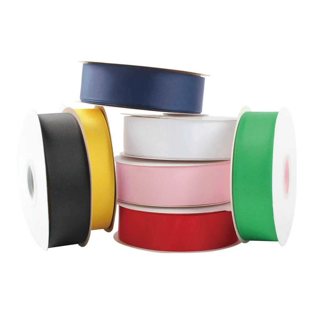 

(100yards) 1.5inch 38mm Solid Color Grosgrain Ribbon Packing for Hairbows Sewing Accessories Craft Materials