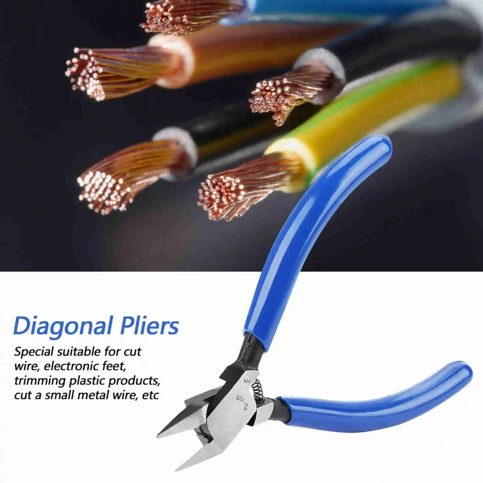 Кабельные щипцы 4-дюймовые кусачки для электрических проводов, ножницы, кусачки, кусачки, плоскогубцы, диагональные плоскогубцы, кусачки, кусачки, кусачки