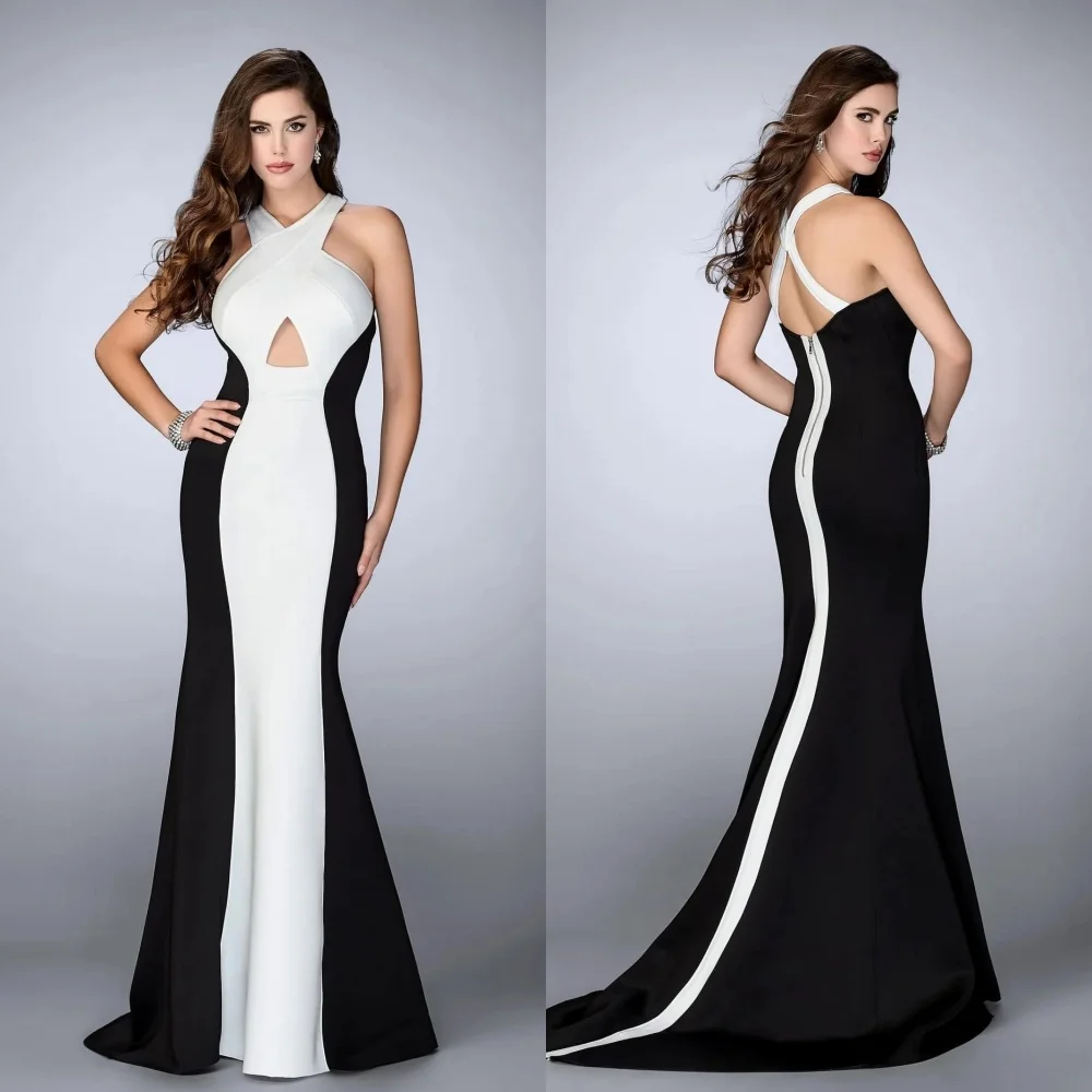 

Customized Jersey Ruched Celebrity A-line V-neck Bespoke Occasion Gown Long Dresses