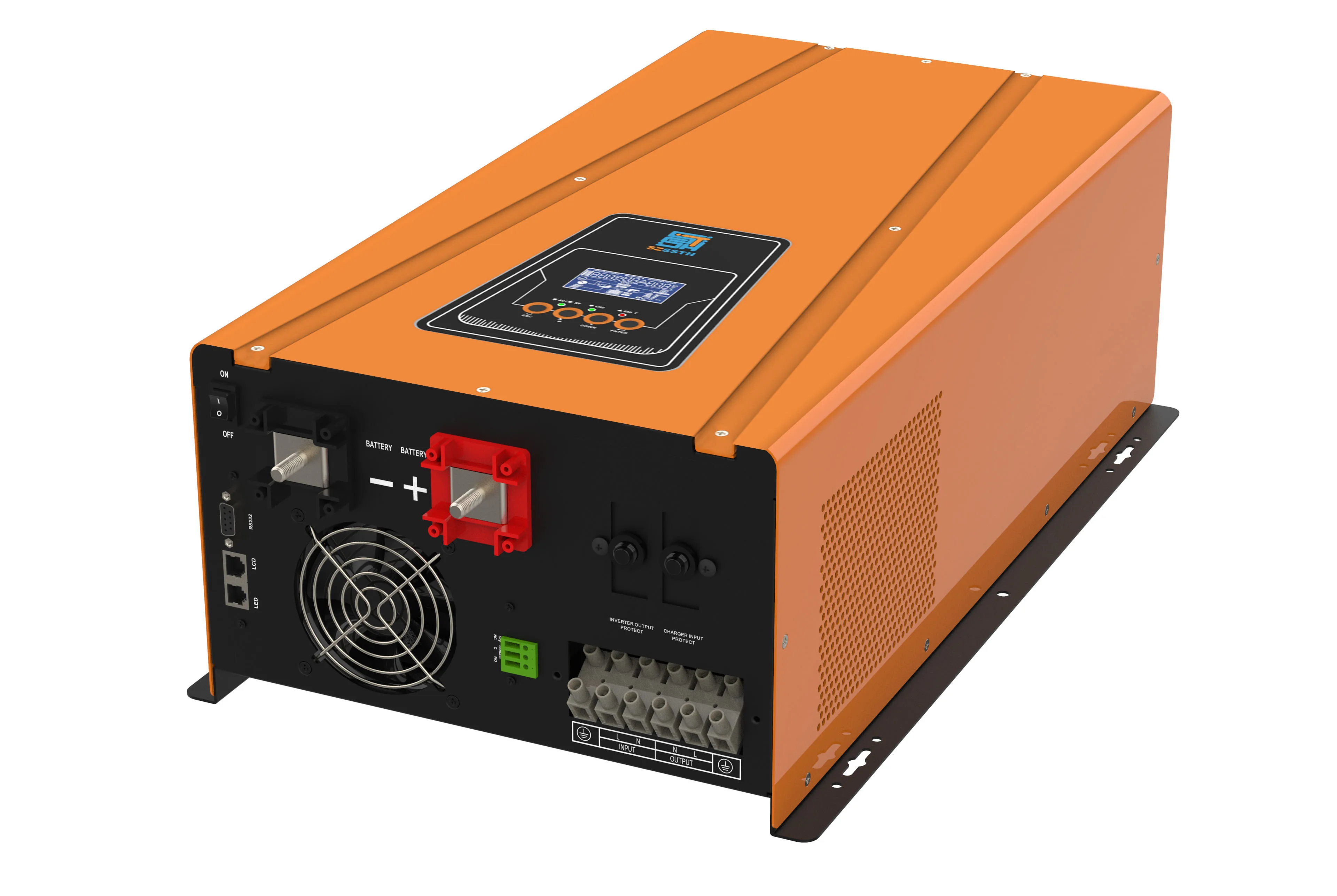 6000 Watt pure sine wave inverter 48V 6000W Toroidal Inverter 6kw 48v Pure Sine Dry Contact Communication Port