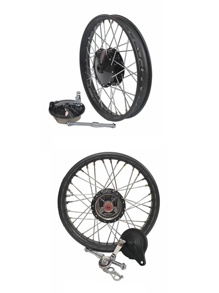 Modified Wheel Rim With Brakes for Motorcycle for Honda Jialing Lifan Suzuki Loncin Dayang KTM Hero Dayun 1.40/1.60 18 Inch Rims