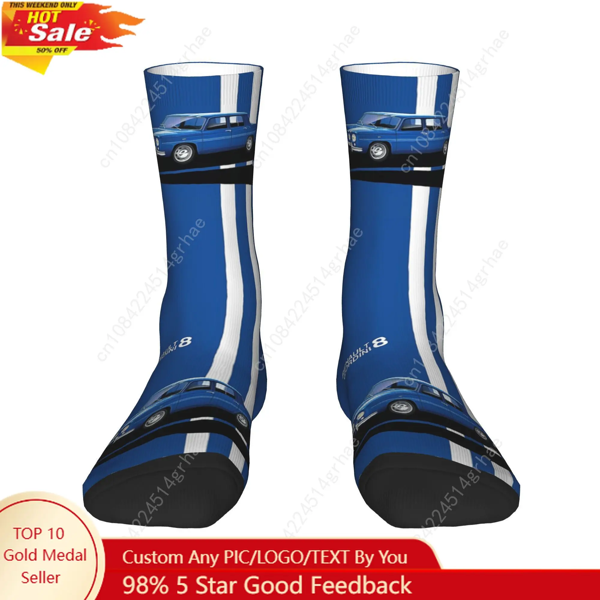 

Носки R8 Gordini, чулки высокого качества в стиле Харадзюку, всесезонные длинные носки, аксессуары для подарков унисекс