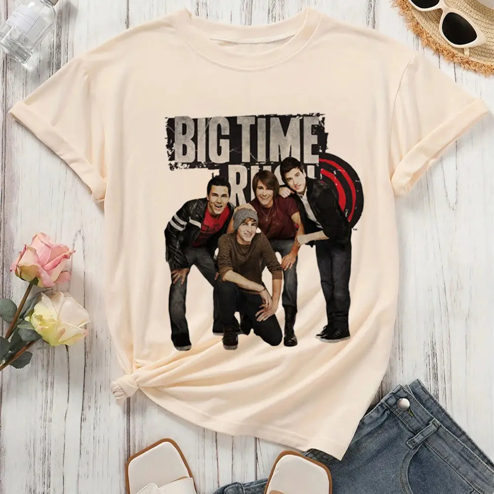Camiseta Big Time Rush para mujer, camiseta cómoda con estampado de hip hop Pastel gótico, ropa de calle Pastel de los años 80, gótico clásico