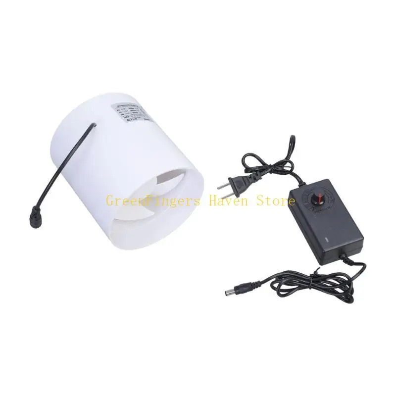 Quạt thông gió F68D Tiếng ồn thấp 12V cho nhà, trao đổi không khí nhanh trong không gian nhỏ