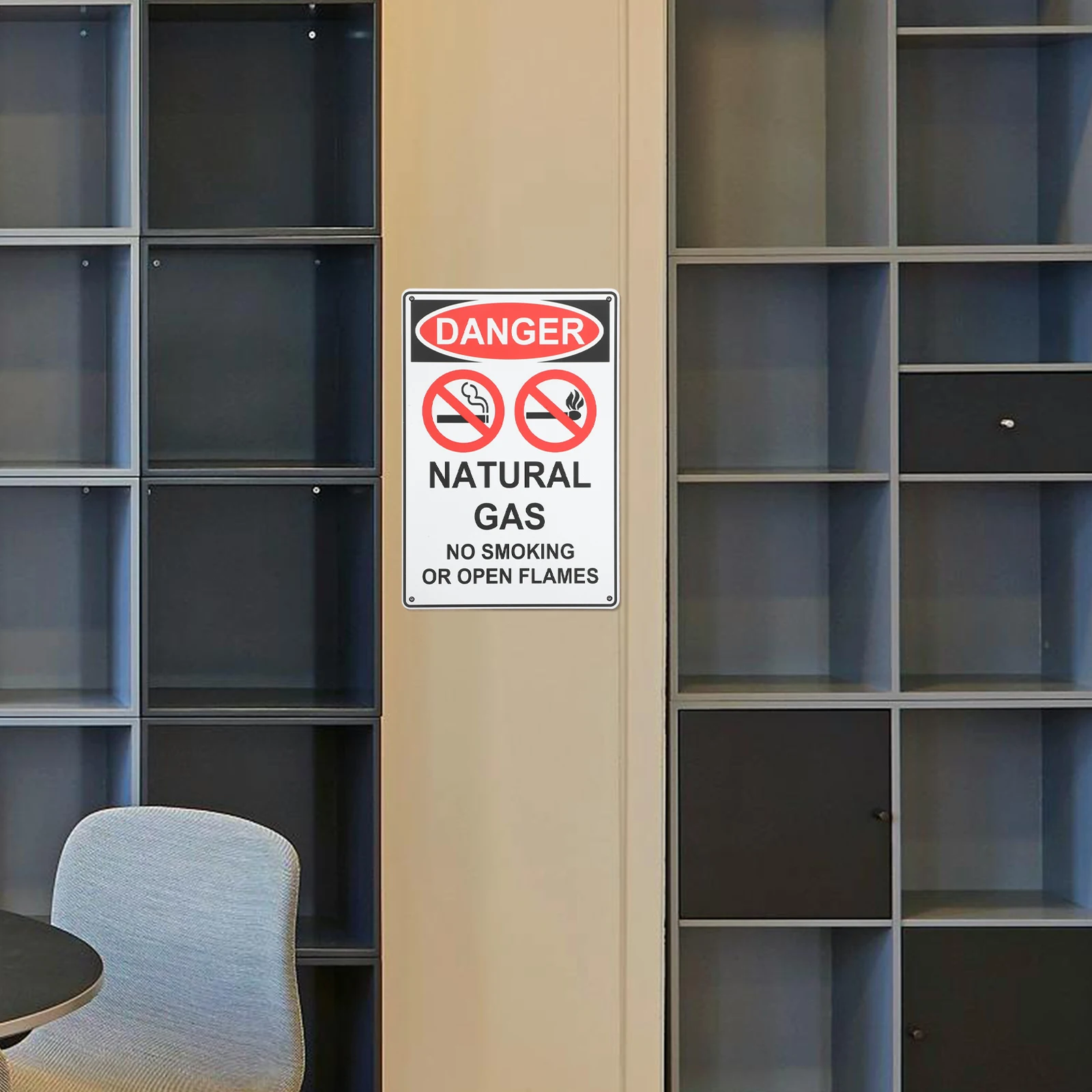 

No Smoking Warning 10x15cm Iron Signboards for Hotel Office Public Places Outdoor Wall Caution Signs Traffic Road