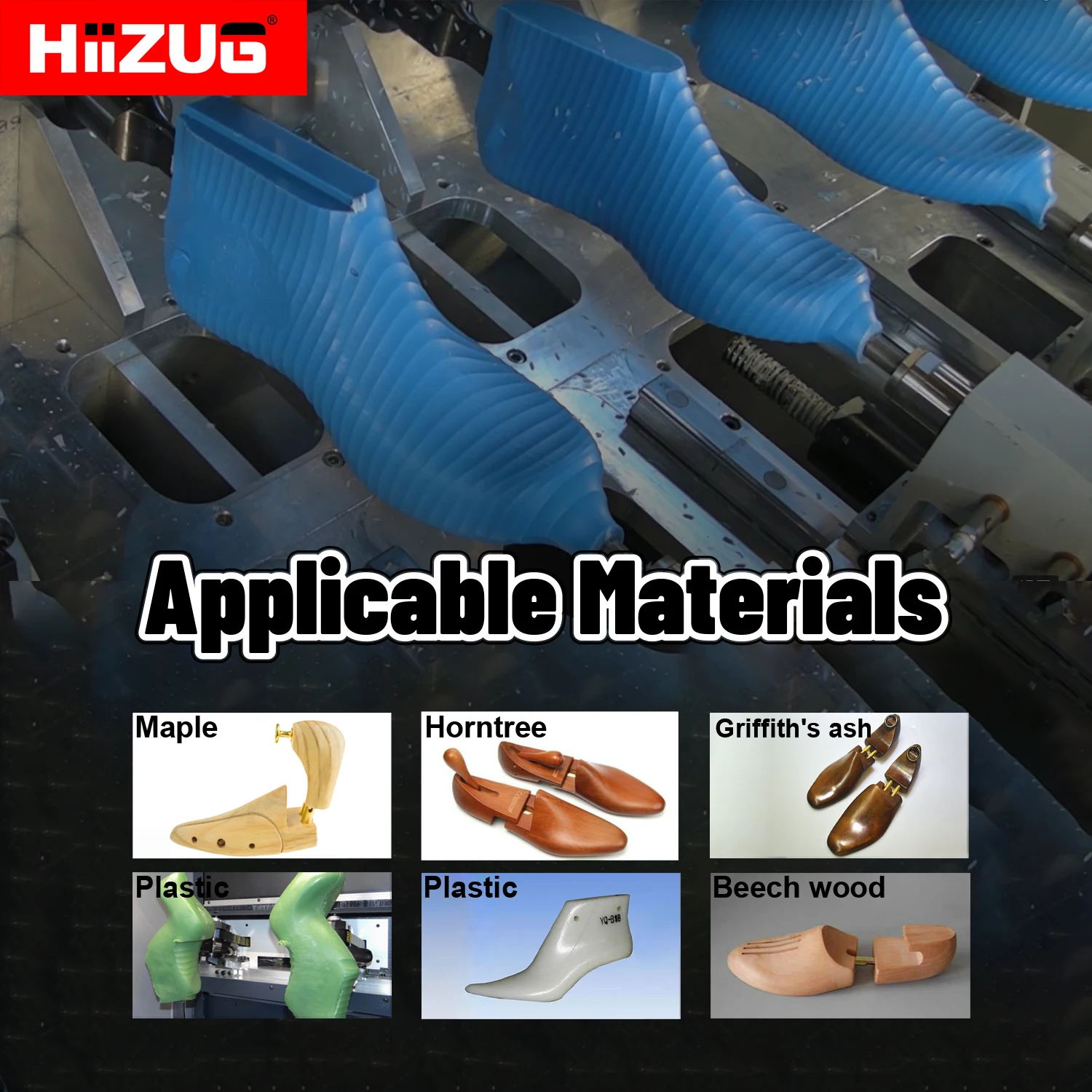 CNC Shoe Tree Machine Carbide Insert Roughing and finishing Sampling Shoe Last Cutter Shoe last Knives Blades 6pcs