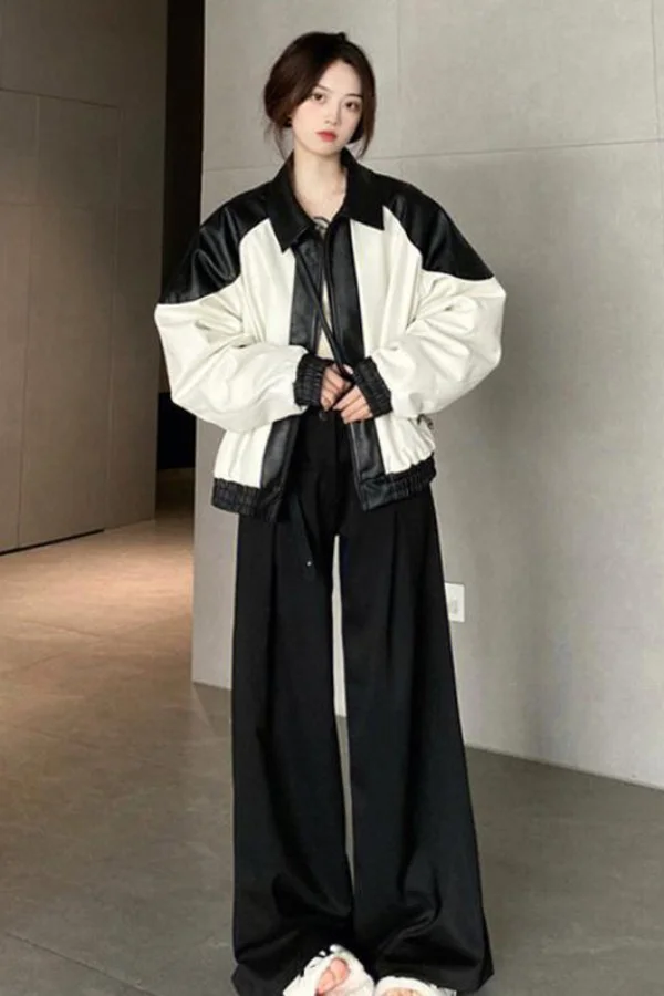 

Ladies Y2K Winter Jackets Woman Lambhair Khaki Girls Plus Harajuku Corduroy Patchwork Quilted Utility Trendy Trend Age-Reducing