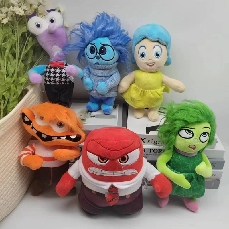 20-25Cm Movie Inside Out Joy Sadness Anger Disgust Fear Riley Plush Toy Soft Stuffed Doll Gifts For Children