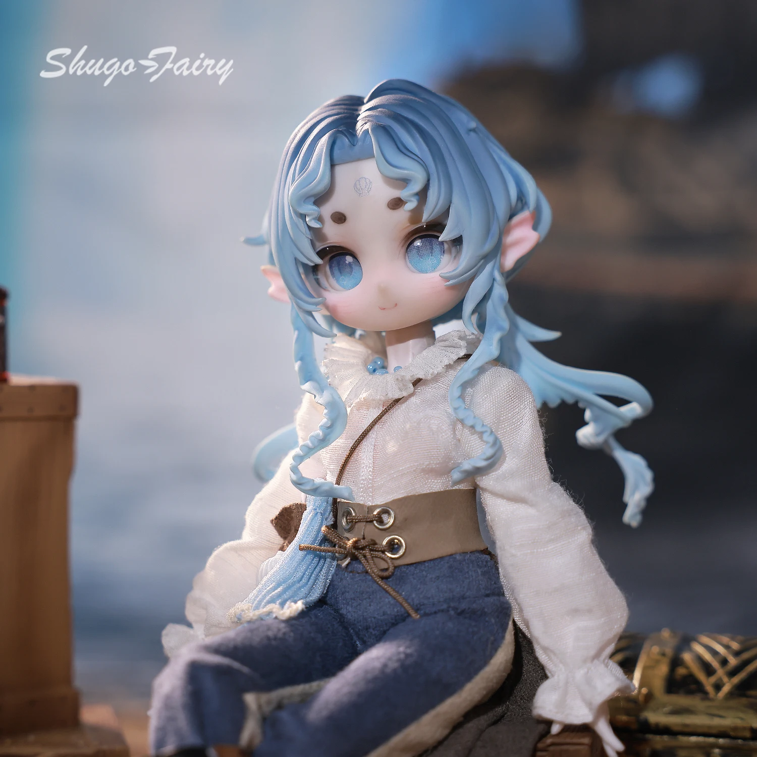 

Слепая коробка BJD Кукла 1/8 Желе Полный комплект Аниме Фигурка Средневековые моряки Капитан Пират Экипировка Смола Парик Шуга Фея Mystery Box