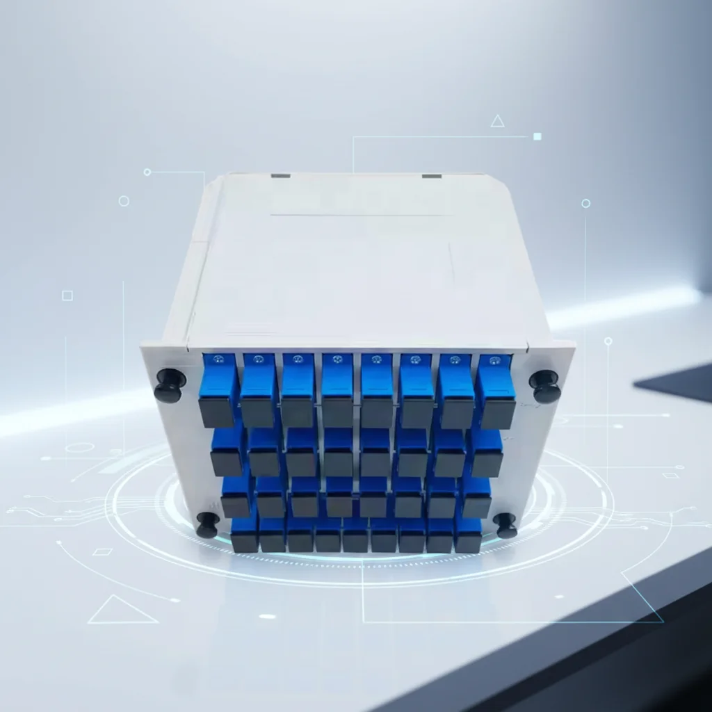 PLC Splitter Cassette Type SC UPC 1X32 Fiber Optical Splitter