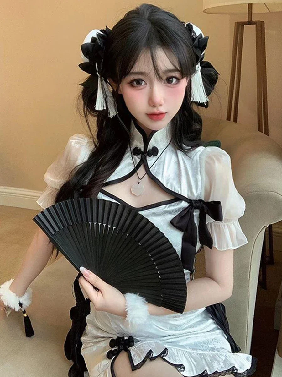 

Сексуальная пряная выдалбливаемая цветочная вышивка ort orm Высокая талия Bubble Chinoiserie ort Юбка