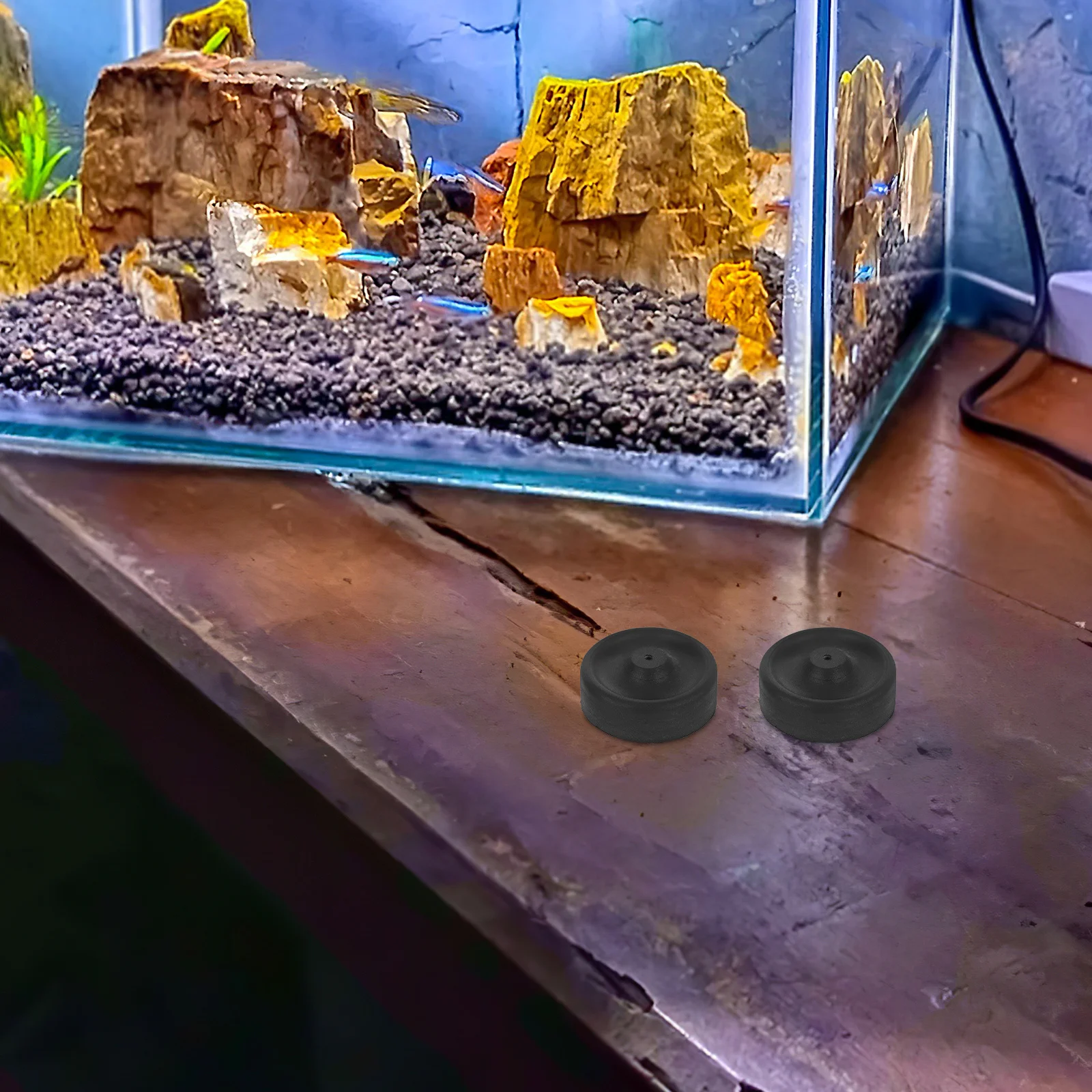 

5 Pcs Oxygen Pump Accessories Silica Gel Durable Aquarium Air Pump Membrane Fish Tank Hydraulic Tools Water Treatment