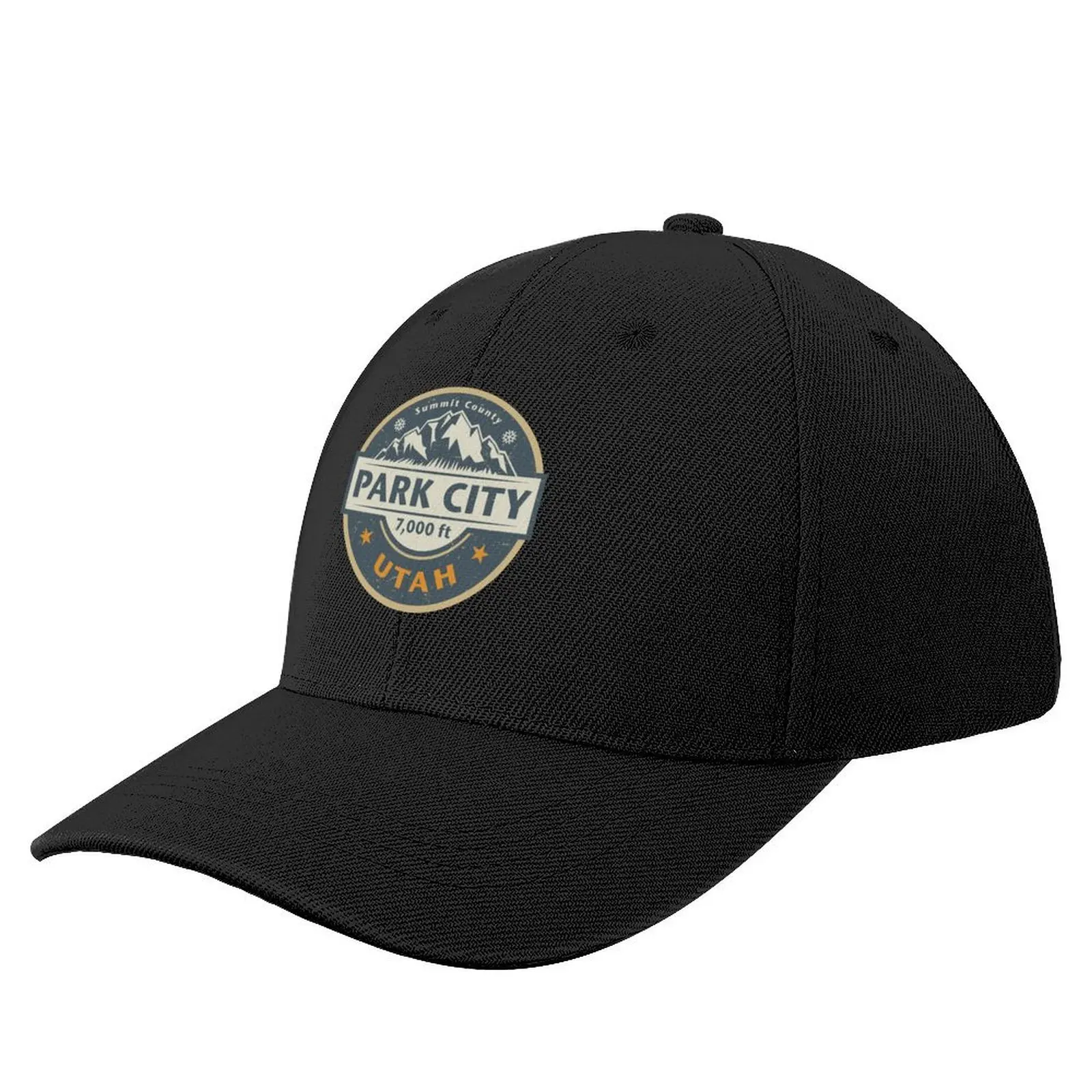 

Park City, Utah Baseball Cap Military Cap Man Winter hat Military Tactical Cap black Mens Women's