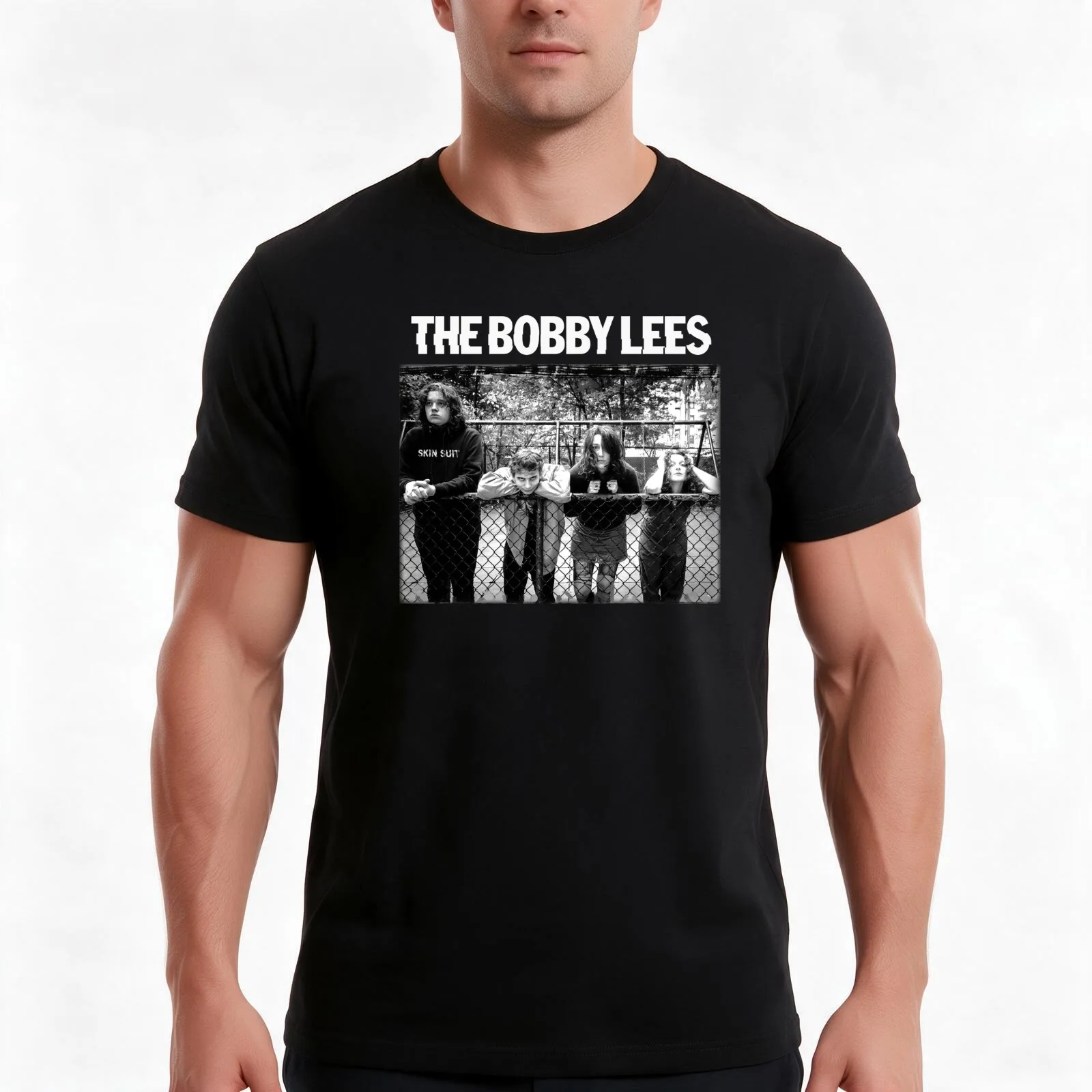 Bobby Redux T-Shirt Summer Casual Cotton Tee Oversized Streetwear Tops Vintage Graphic Print Loose Fit Short Sleeve
