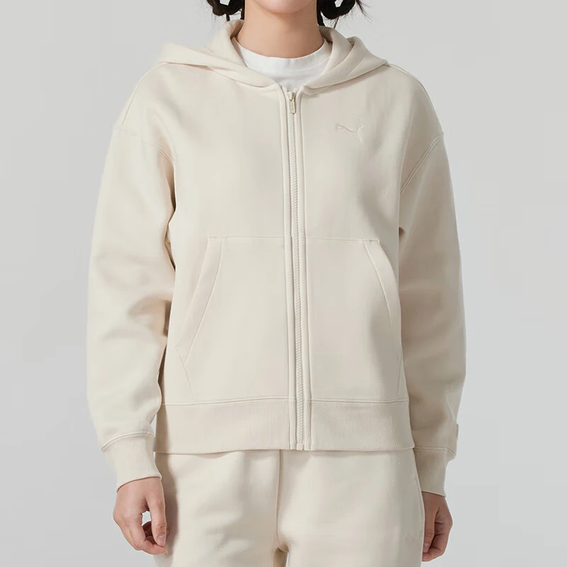 

Puma оригинальная новая женская вязаная минималистичная удобная куртка на молнии 631387-87