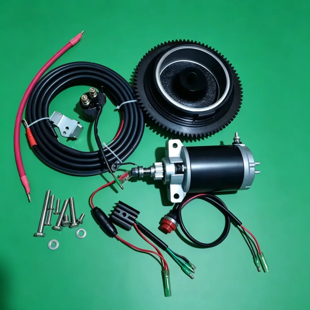 Kit de arranque eléctrico de m - Outboard Motor 4 Stroke 15Hp reseña y precio