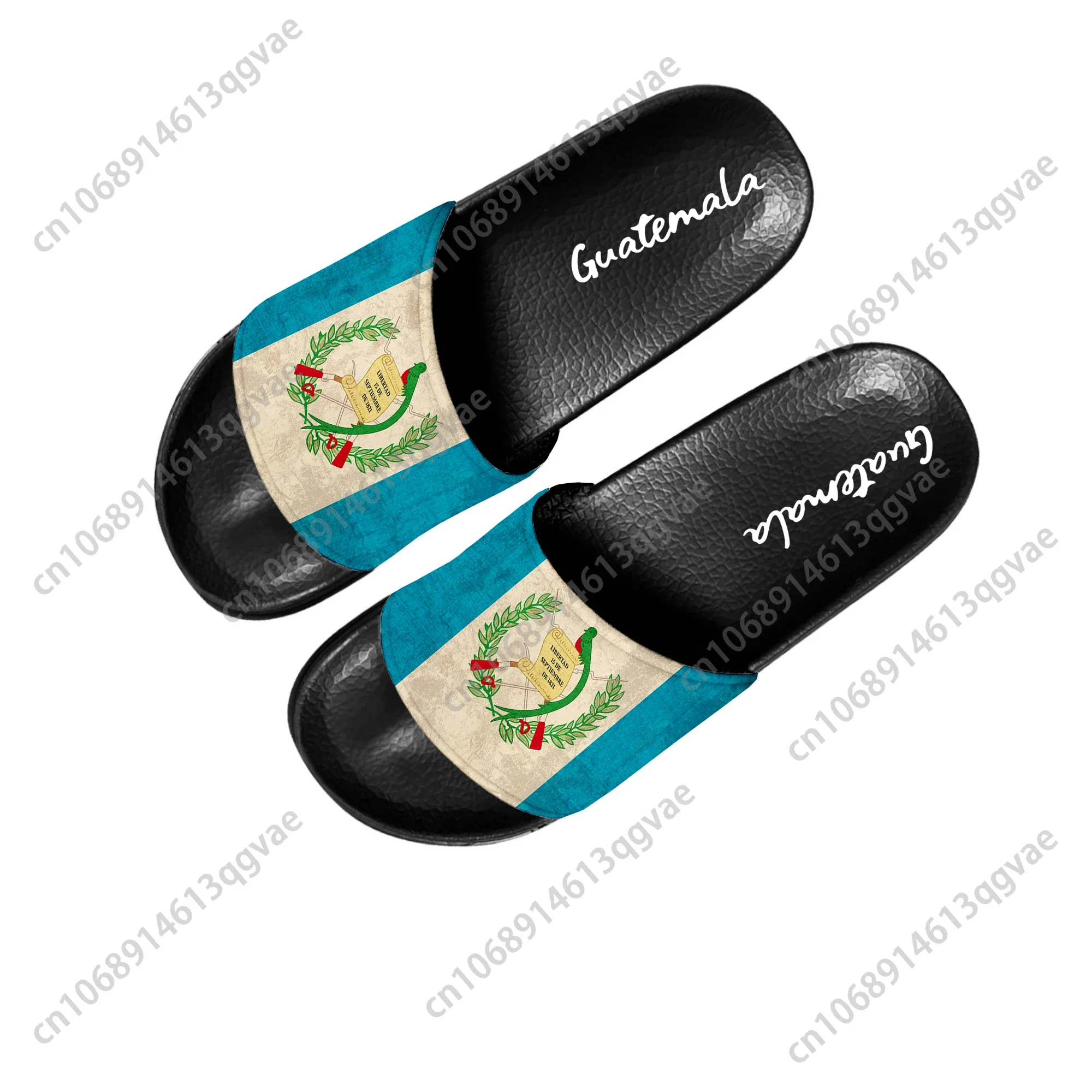 Guatemalan Flag Slippers Home Water Shoes Men Women Teenagers Guatemala Beach Pool Sandals Custom Made Summer Slipper