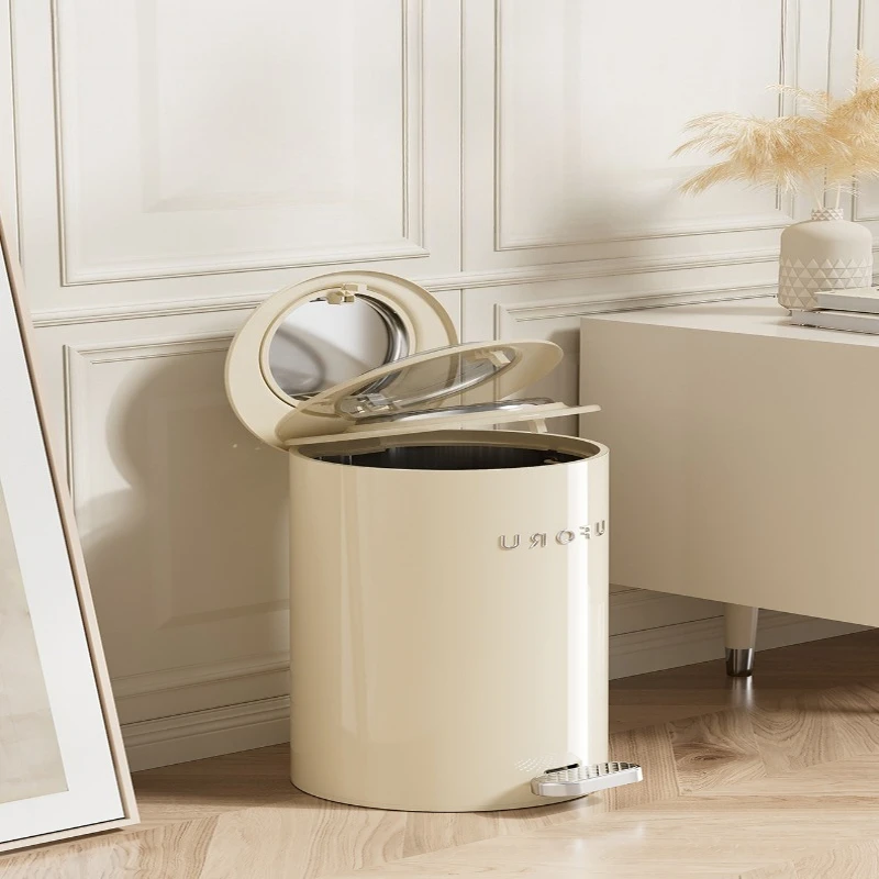 

Large-sized High-capacity Waste Bins Featuring High-end Sealed Odor-proof Design Waste Bins Double-opening Home Spazzatura JTW