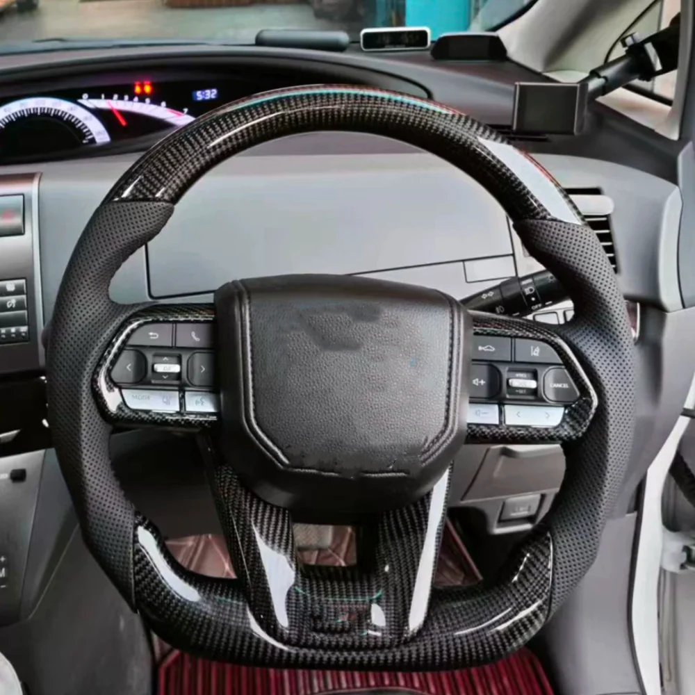 

FOR Toyota PREVIA/ESTIMA 50 Series Modified carbon fiber sports steering wheel assembly