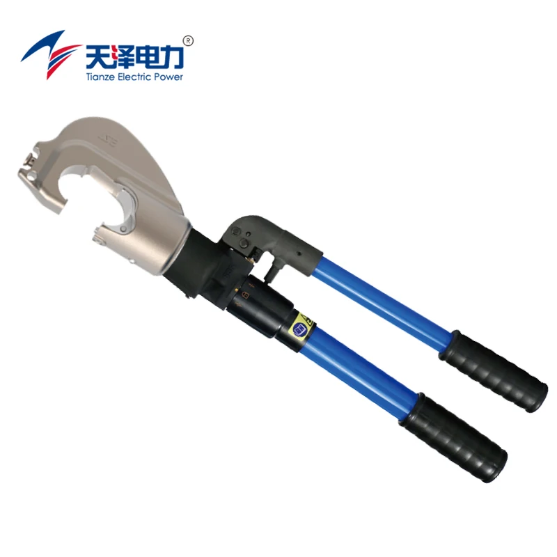 13T Manual Hand Hydraulic Crimping Pliers Crimp Cu Cable Connector Lugs Terminals 400mm HC-130L Tianze Electric Power Alloy