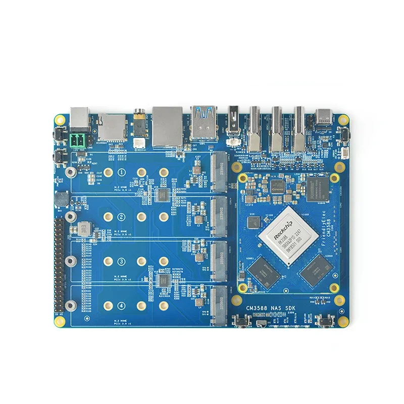 NanoPi CM3588 Core Board Rockchip RK3588 8GB LPDDR4x 64GB eMM 6TOPS NPU 8K AI Development Kit