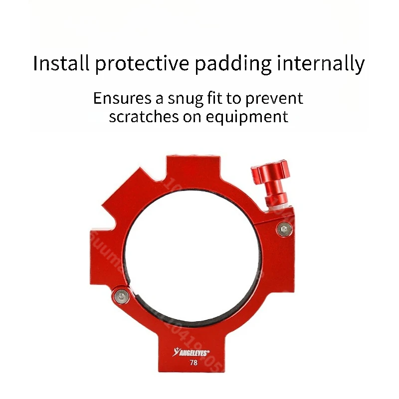 Pince de calibre multi-tailles compatible avec les caméras refroidies ATR, structure de support robuste, connexion transparente avec un appareil photo reflex numérique pour la prise de vue