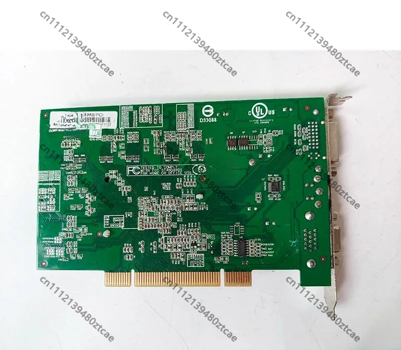 PCI GF5200 128MB Independent Graphics Card DVI VGA Desktop Display Card for Old PC Industrial Control Office Upgrade