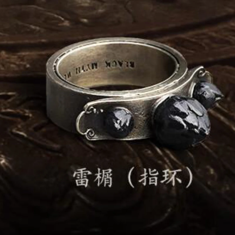 Zwarte Mythe: Wukong Game Collectie Editie Ring Ketting Embleem Als Een Persoonlijke Collectie Voor Decoratie