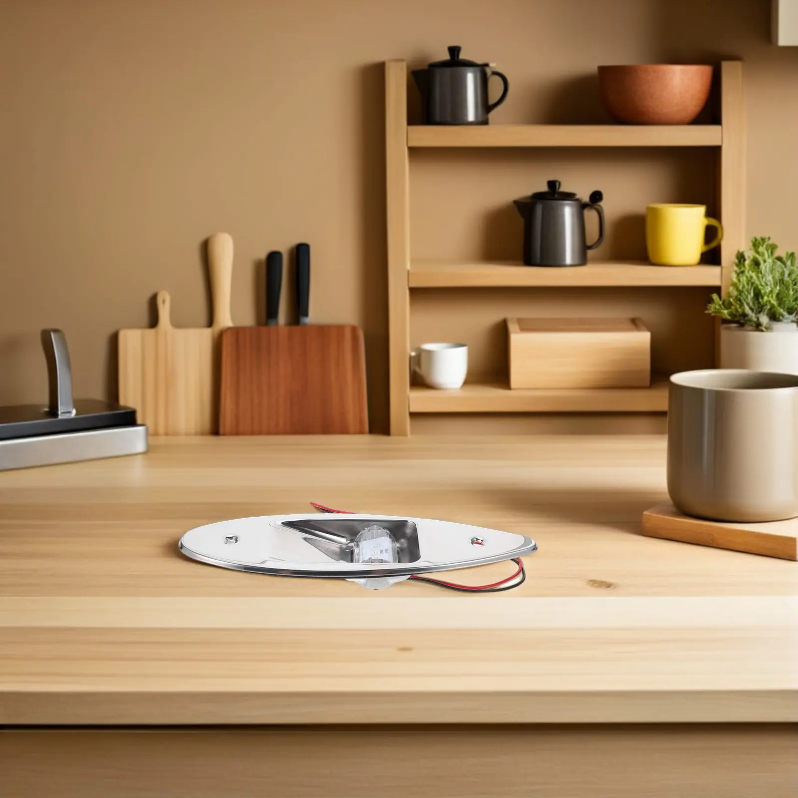 

Комплект из 2 навигационных сигнальных фонарей для лодок, врезные, из нержавеющей стали, красно-зеленые светодиодные, для морских судов, каяков, яхт, носовые