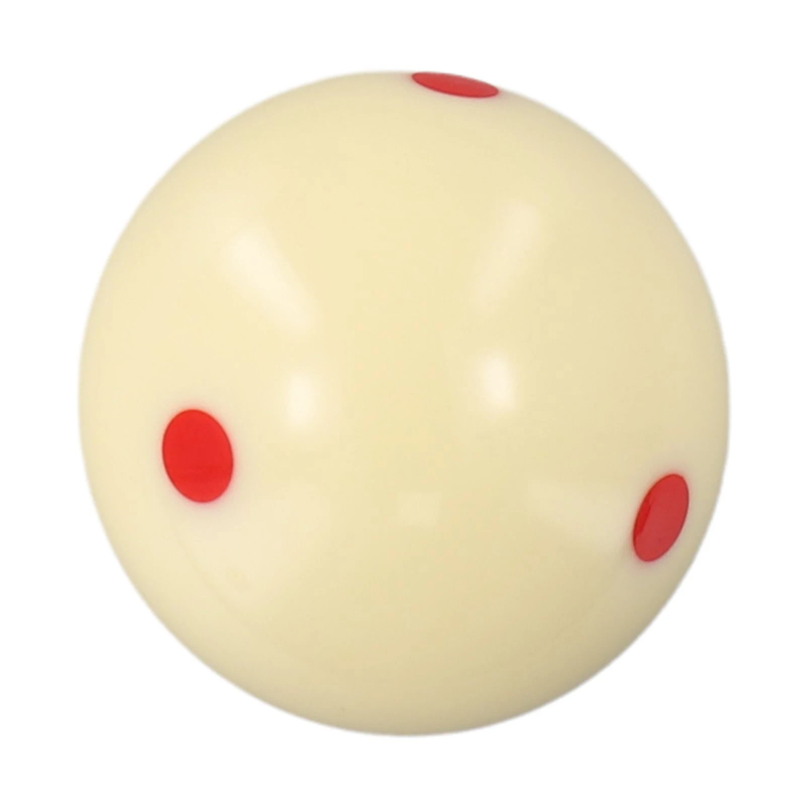 Training Cue Ball for Billiard and Pool with 6 Dot Spots 5 72cm 2 25 Inch Resin Material Designed for Consistent Performance