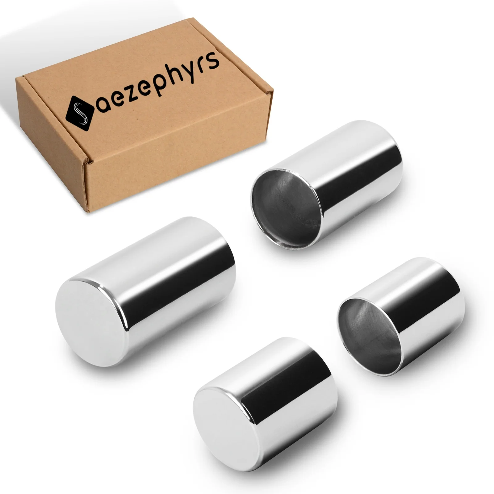 دراجة نارية 4 قطع غطاء مغناطيسي لغطاء نقطة الإرساء للأجهزة المغناطيسية أسود/كروم لغطاء مغناطيسي لـ Harley Davidson Touring CVO Road King Electra Glide Street Glide Road Glide 2009-2025