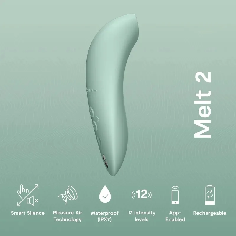 We-Vibe Melt 2  Female Personal Massager App Controlled Discreet Aesthetic Design For Enhanced In view 2