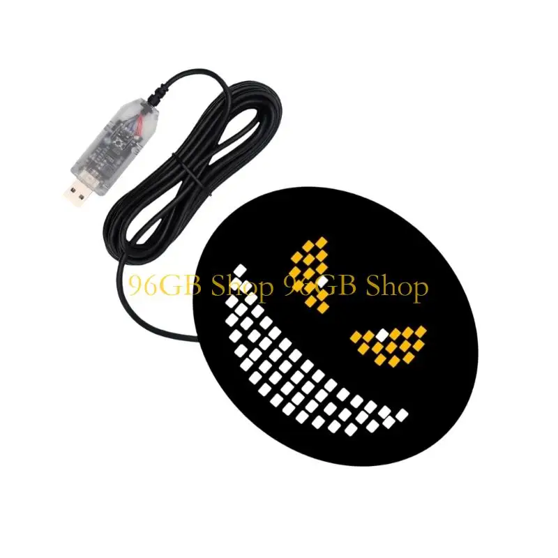 96GB Unique Funny Emotion Car Accessory Light With Eye Catching Design For Personalizing Your Ride