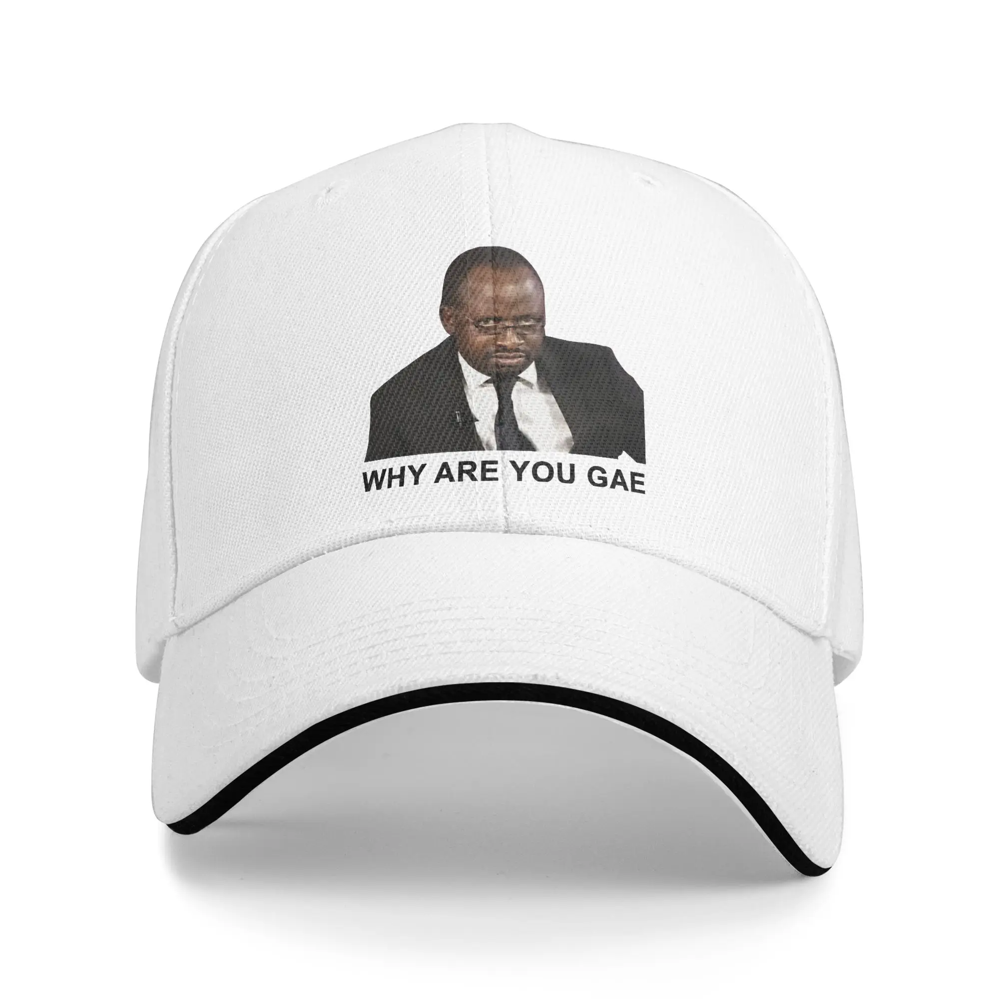 Why Are You Gae Baseball Cap  Spring Casual Trucker Hat For Female Male Tennis Skate Sun Snapback Cap