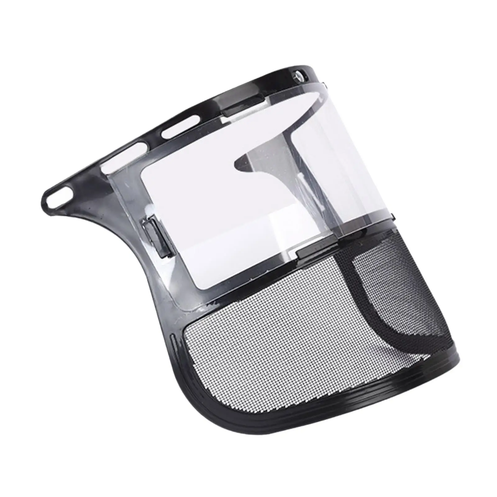 2x Chain Saw Face Shield Hat Sturdy, Guards Forestry Face Shield Chain for Farming Weeding