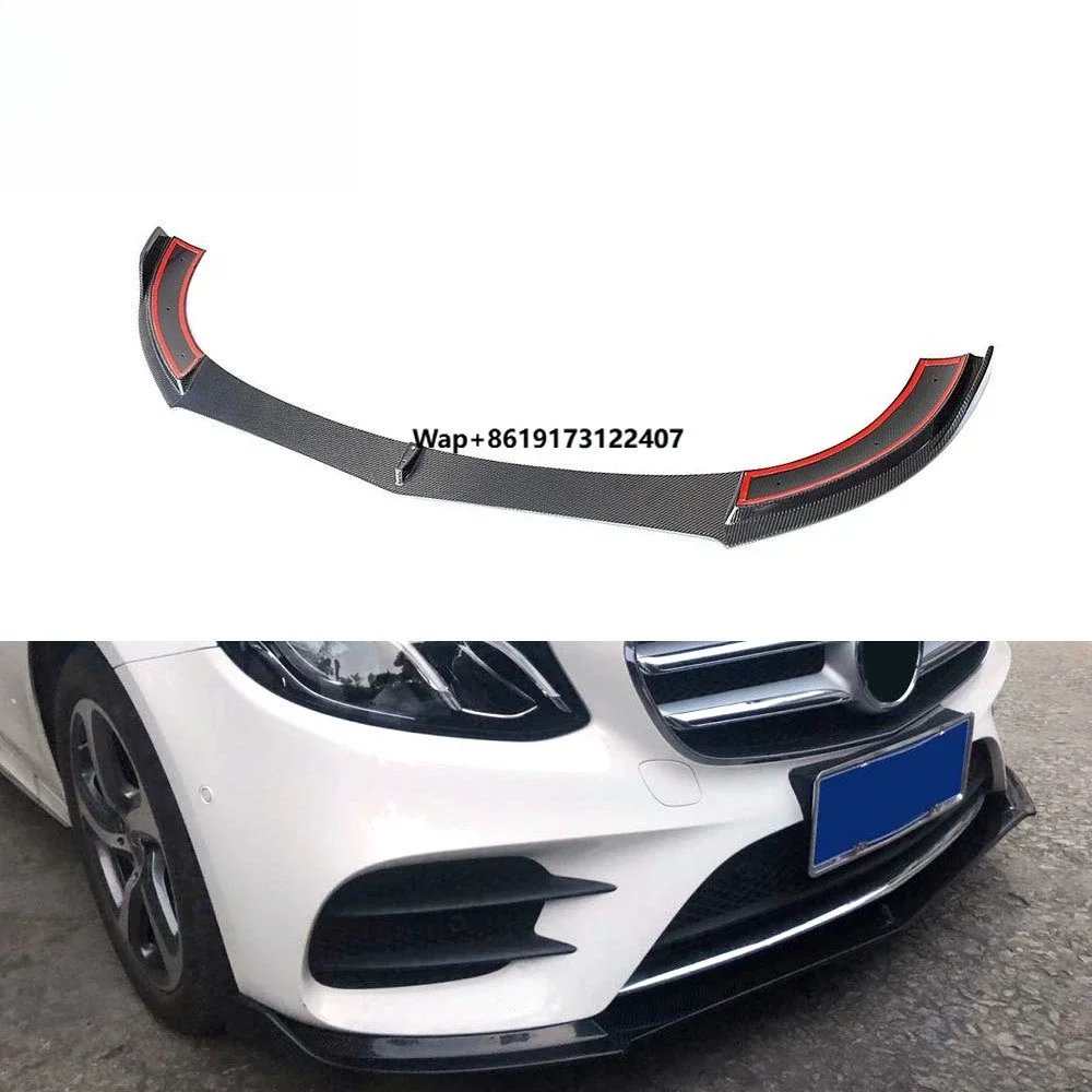 

Carbon Fiber Front Bumper Lip for E-Class W213 4-Door 2016-2019