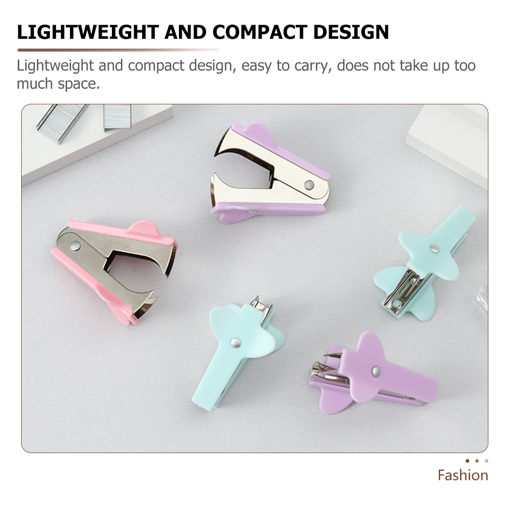 

4 Pcs Nail Remover Easy Staple Tool Puller Small Stapler Removers Office Hand Held Universal Staples