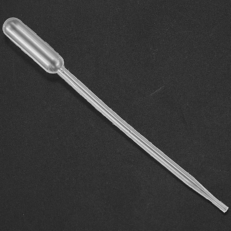 200PCS Graduated Pipettes Dropper Polyethylene (0.5Ml)