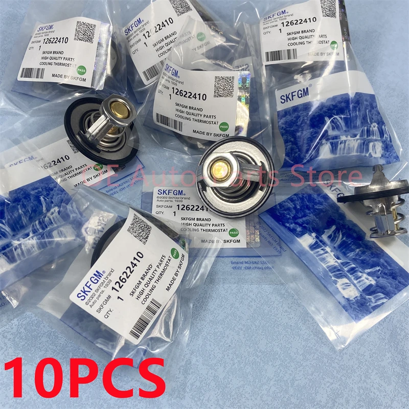 *10 Piece Engine Thermostat For Buick New LaCrosse Regal 2.4L GL8 Chevrolet Captiva Malibu Equinox GMC Pontiac G5 OEM# 12622410