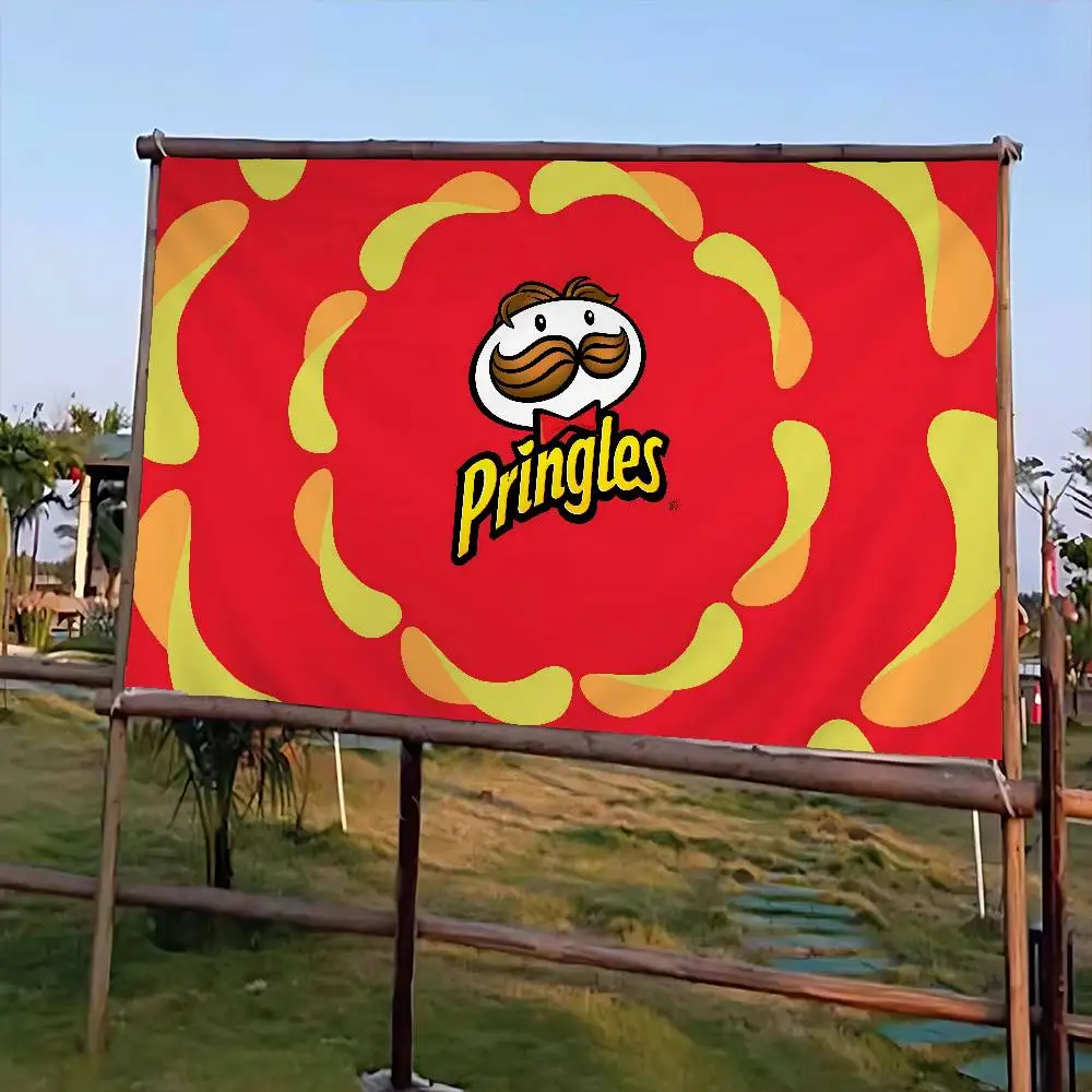 Fashion P-Pringles L-LLC Printed Large Flag Art Science Fiction Room Home Decor Decor Banner