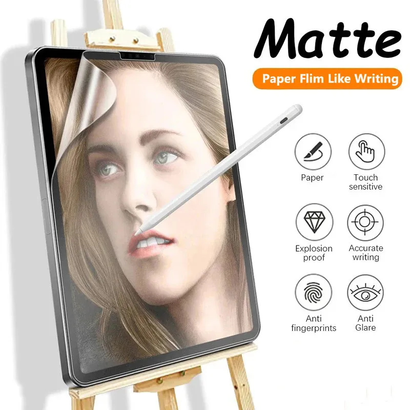 Paper Feel Screen Protector Matte Film for Huawei MatePad SE 11 2024 Air 11.5 S 11 PaperMatte 10.4 Pro 10.8 M6 11 Inch 2021 2023