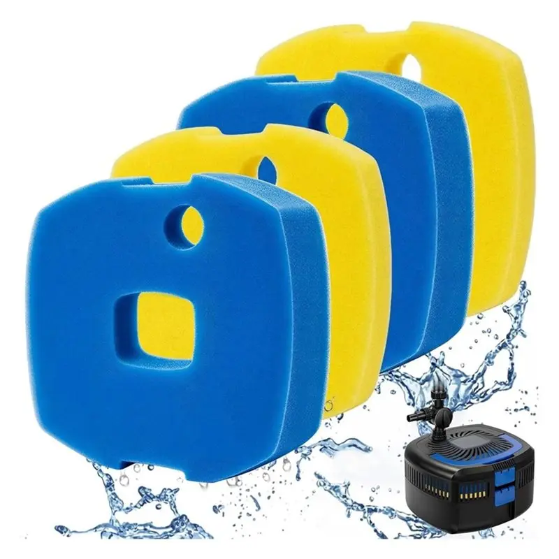 ABLJ Dual Stage Aquarium Foam For 950 1370 GPH Pond Pump For Fish Turtle Ponds