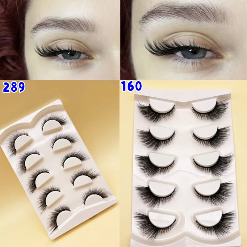 Faux Mink Lash ปีก Faux Eyelashes ขนตายาวสำหรับ Eyelash Extension Eye End ยาวสำหรับ Foxy ตาเซ็กซี่ Eye แต่งหน้า