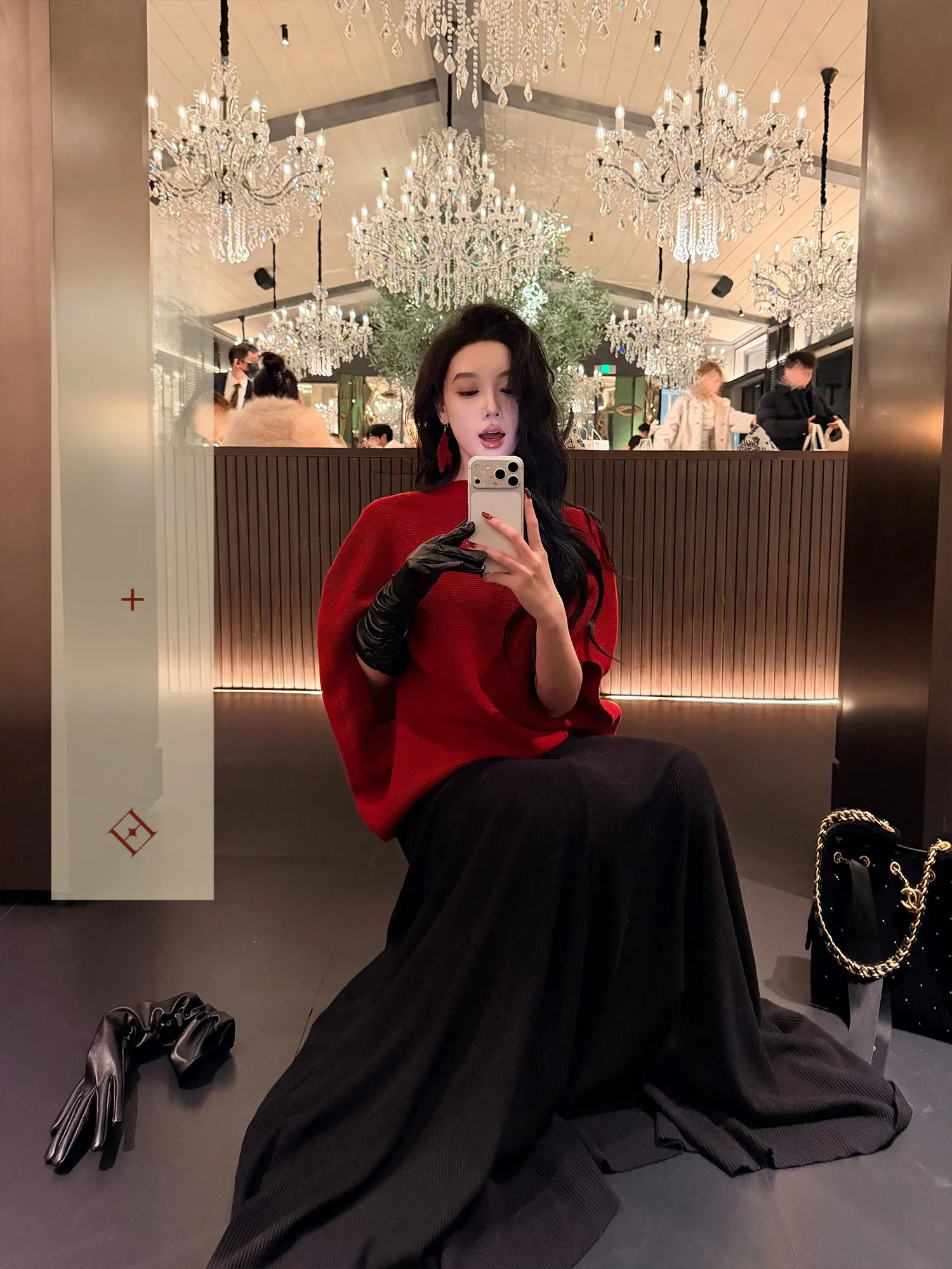 

Ретро-вязаный свитер-халат для женщин, модный свободный шерстяной топ с рукавом три четверти от Youwei