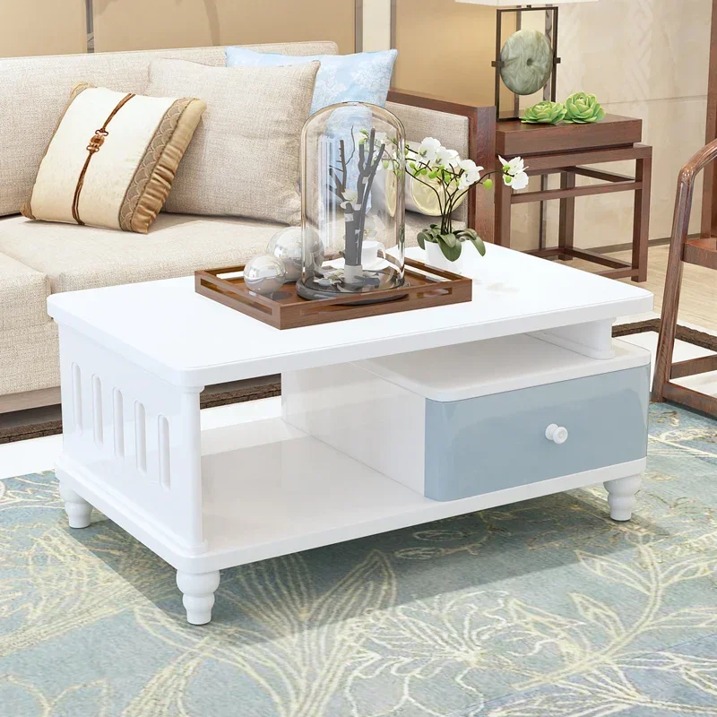 Wood Decoration Coffee Table Luxury Bedroom Modern Side Table Living Room Designer Standing Couchtisch Lounge Suite Furniture