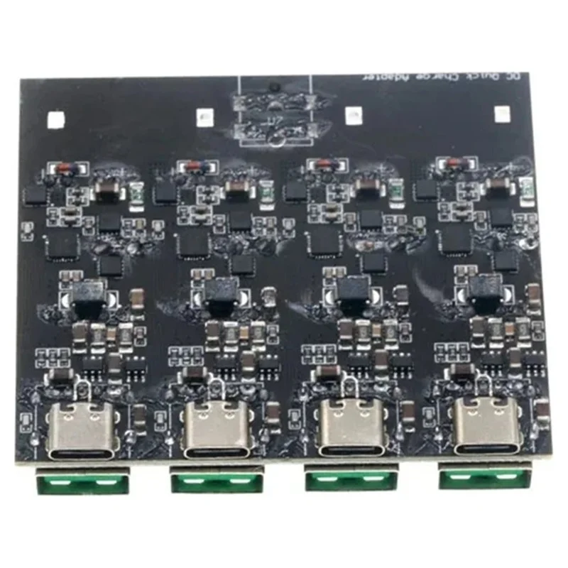DT98 SW3518 SCLS QC4.0 QC3.0 4 Way USB Type-C Mobile Phone Quick Charge Adapter 6-35V Step-Down Boost Module